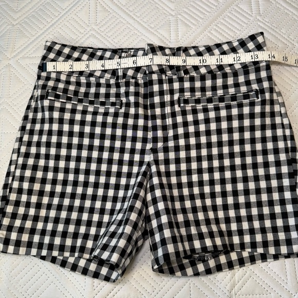 Anthropologie Picnic Gingham Check Shorts Size 26 - Picture 5 of 10